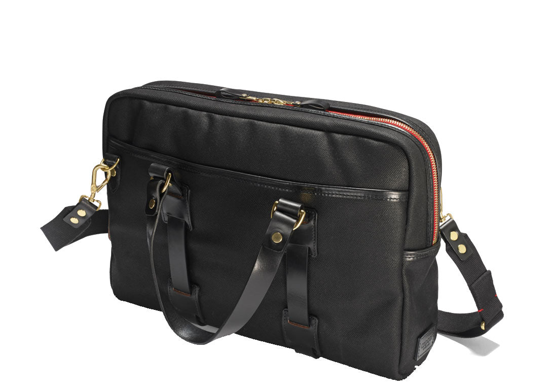 Vintage Notebooktasche Schwarz