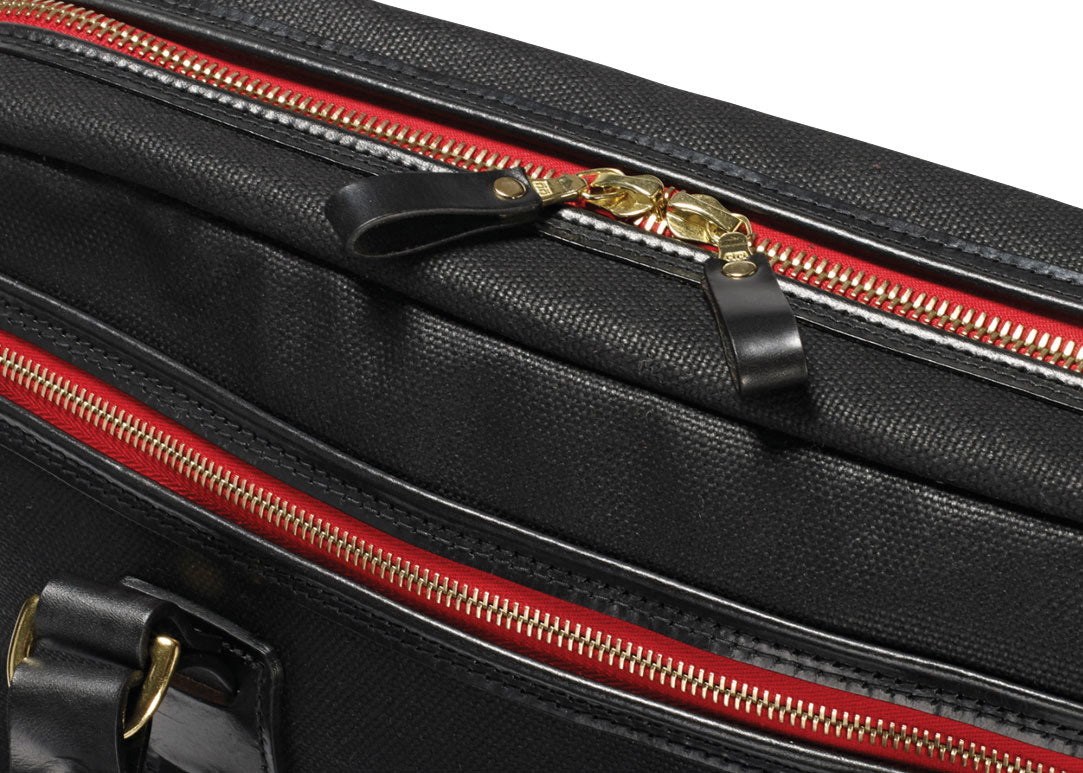 Vintage Notebooktasche Schwarz