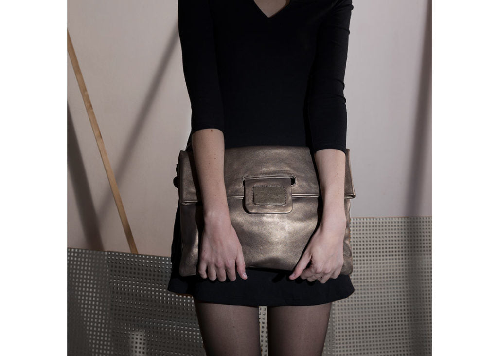 Annis Schultertasche Leder Blush Ina Kent
