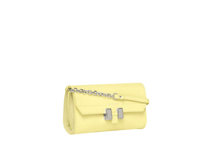 Amal Clutch Umhängetasche Leder Lemon Maison Heronie