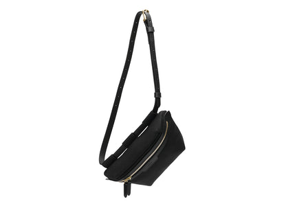 M/S Bauchtasche Schwarz aus Canvas