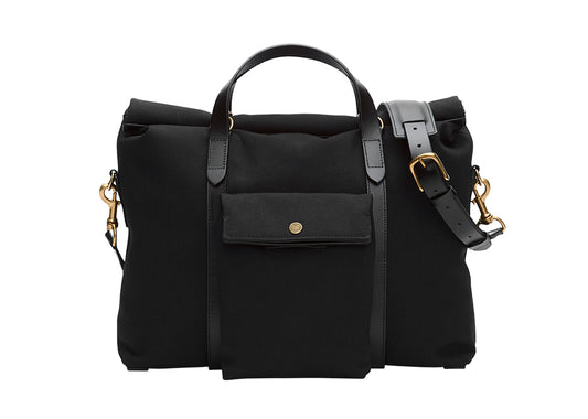 M/S Soft Businesstasche Schwarz aus Canvas