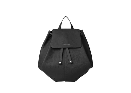 Iris Rucksack Schwarz aus Leder