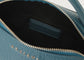 Mini Bag Umhängetasche Blau aus Leder