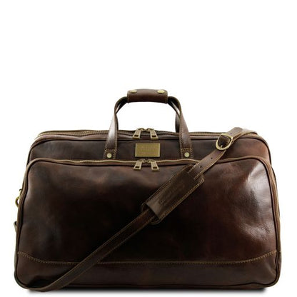 Bora Bora - Trolley - Ledertasche - Klein- Dunkelbraun-0