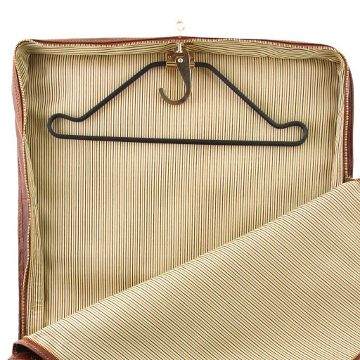 Papeete - Kleidersack Leder Braun