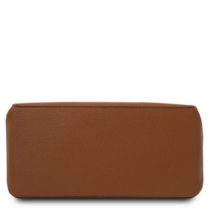 TL Bag - Handtasche Leder Cognac