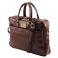 Urbino - Notebook Aktentasche Leder Honig