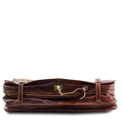 Papeete - Kleidersack Leder Braun