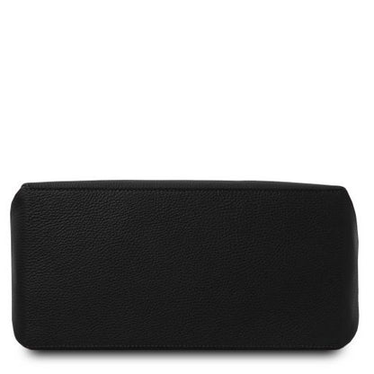 TL Bag - Handtasche Leder Schwarz