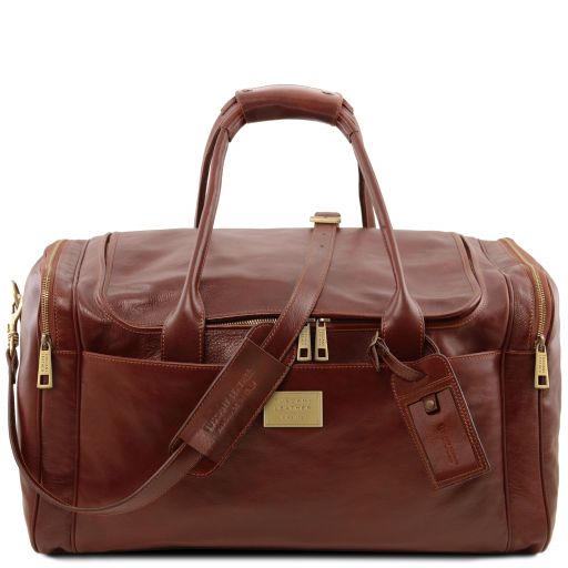 TL Voyager - Reisetasche Leder Braun