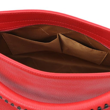 TL Bag - Handtasche Leder Rot