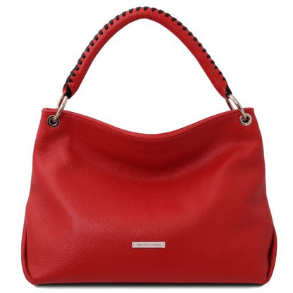 TL Bag - Handtasche Leder Rot