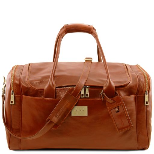 TL Voyager - Reisetasche Leder Honig