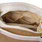 TL Bag - Beuteltasche Stroheffekt Beige
