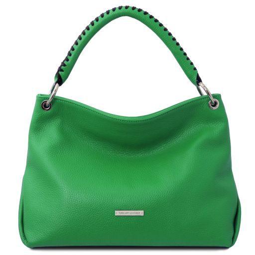 TL Bag - Handtasche Leder Grün